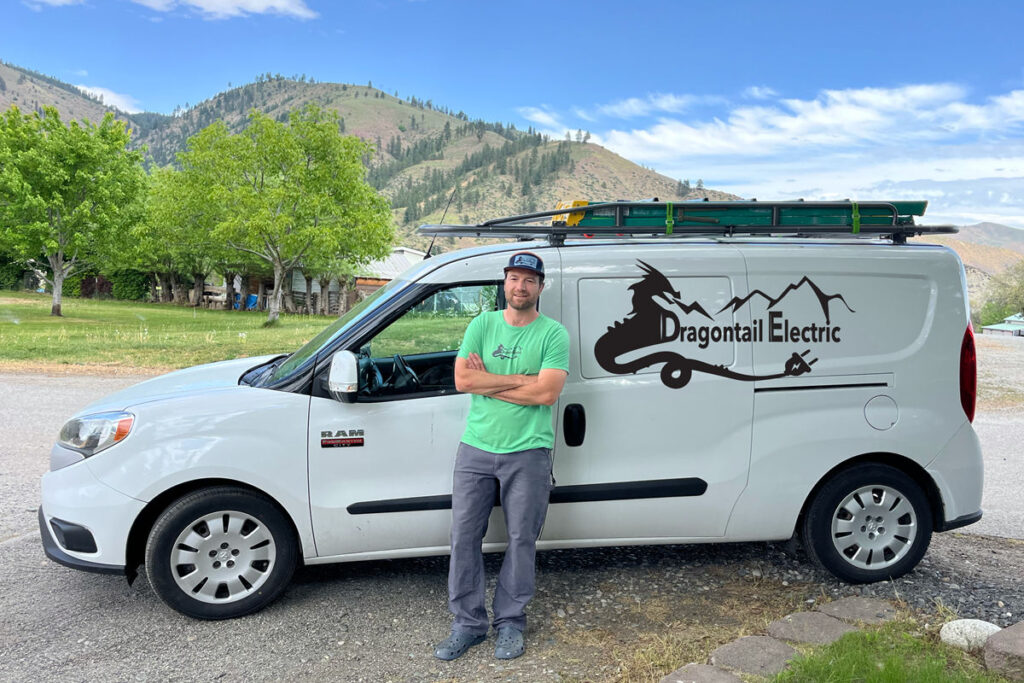 trevor van mountains dragontail electric